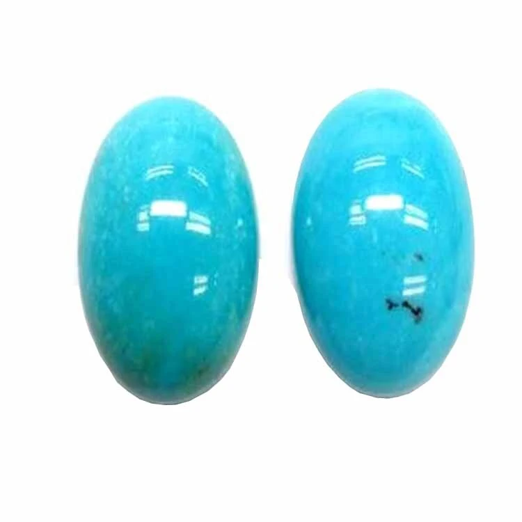 Sleeping Beauty Turquoise stone Certified Natural Arizona Sleeping Beauty Turquoise Oval Cabochon 1