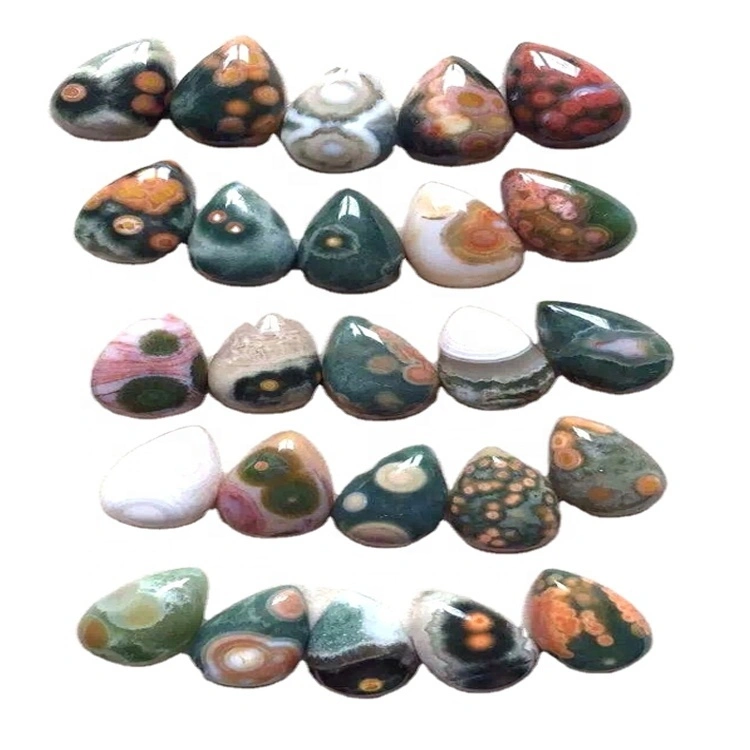 Ocean Jasper Cabochon AAA Quality Natural Ocean Jasper Cabs Jasper Cabochon 1