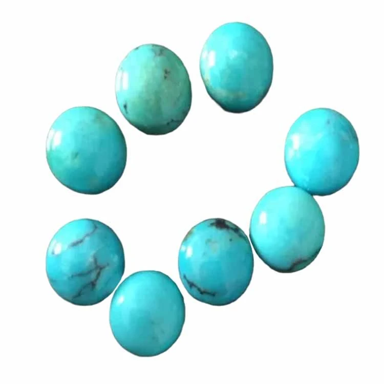 Bentuk keranjang armona alami Arizona alami 12mm loro sisih kalung tlaga hibulan rlat flat cabochon permen 1