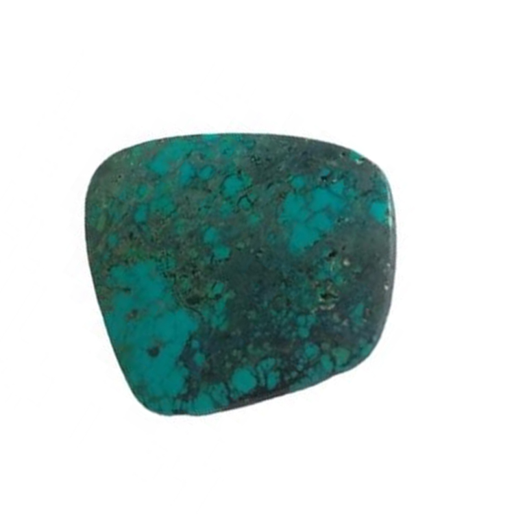 Verde închis turcoaz piatră naturală turcoaz matrix cabochon 15