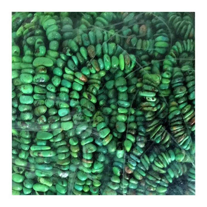 प्राकृतिक फिरोजा नगेट मोती फिरोजा गहना पत्थर 18