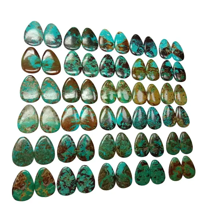 gwo 2mm turkwaz kabchon founisè | ZH Gems 1