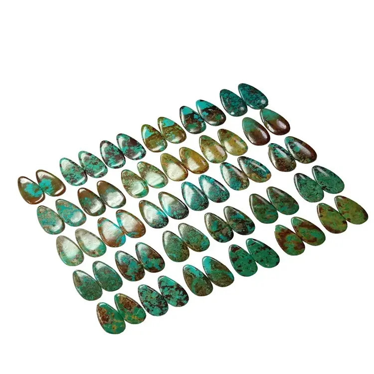 gwo 2mm turkwaz kabchon founisè | ZH Gems 2