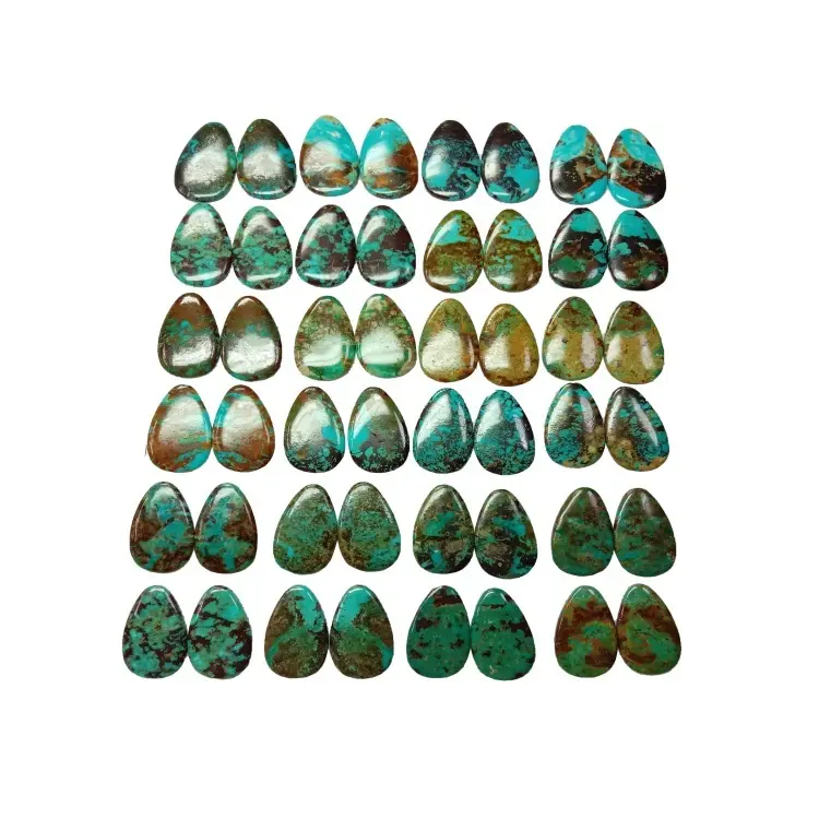 gwo 2mm turkwaz kabchon founisè | ZH Gems 4
