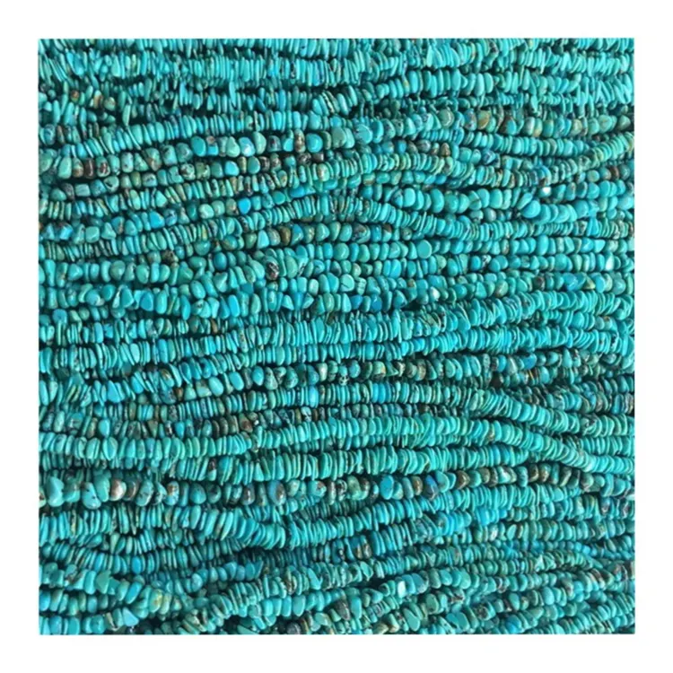 kingman turquoise beads ໃນລາຄາຂາຍສົ່ງ | ZH Gems 1