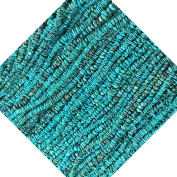 kingman turquoise beads ໃນລາຄາຂາຍສົ່ງ | ZH Gems 4