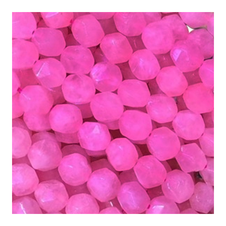 Rubí rojo natural redondo Curación& Cuentas sueltas de piedras preciosas de energía para hacer pulseras, collares y joyas 14