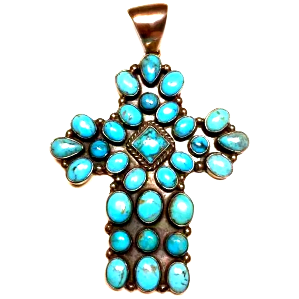 Μοναδικό τυρκουάζ κρεμαστό κόσμημα τυρκουάζ κολιέ κρεμαστό κόσμημα 15