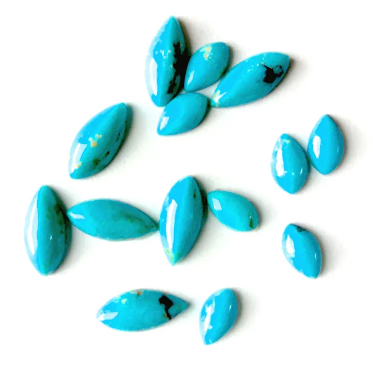 excellent navette cabochon supply | ZH Gems 5