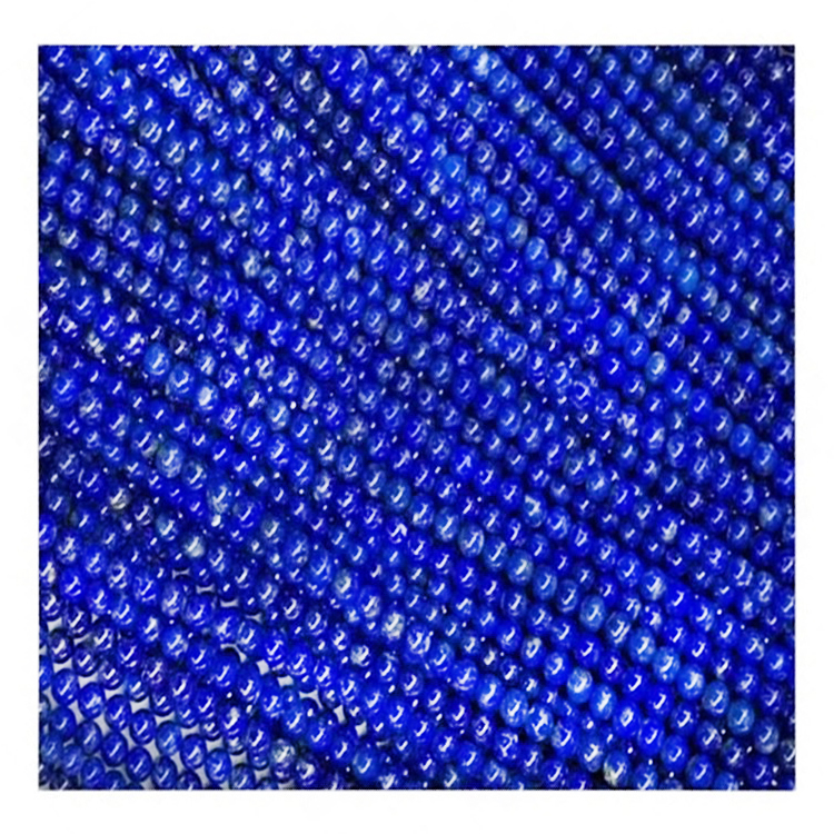 Coirníní babhta lapis lazuli nádúrtha mórdhíola lapis lazuli coirníní ballaí scaoilte 14