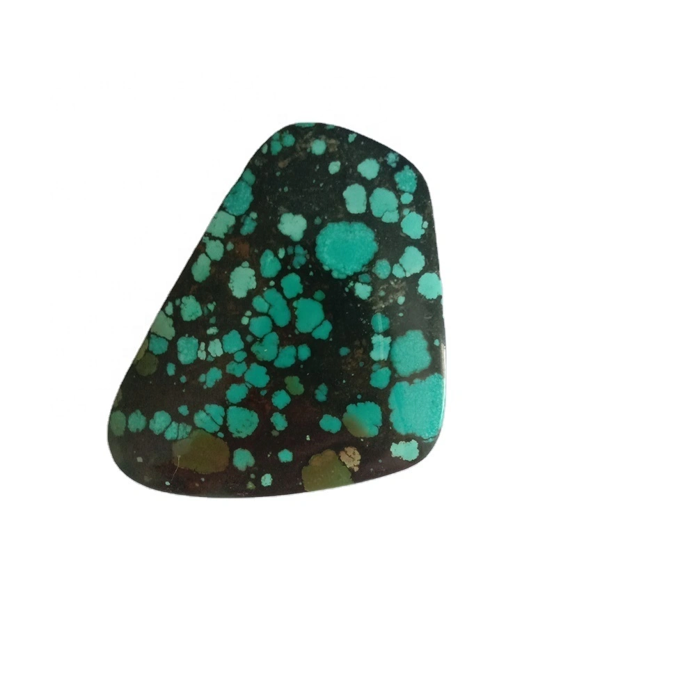 Real Turquoise Cabochons珠寶天然綠松石寶石頂級品質凸茶耳飾鬆散寶石 1