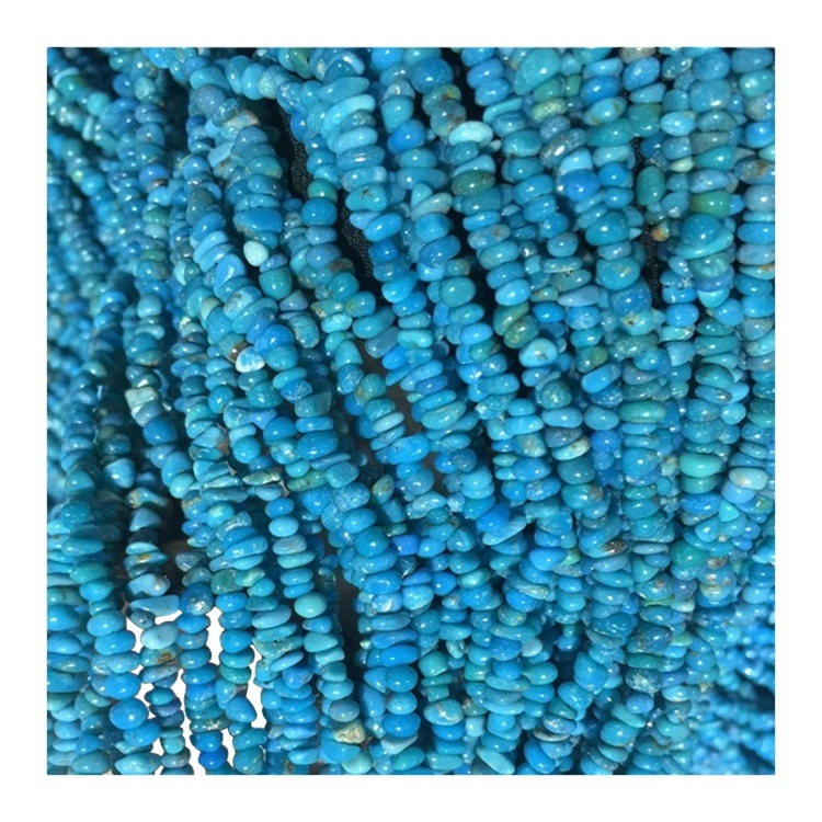 Firuzəyi fişlər muncuq firuzəyi gemstone fişləri 1