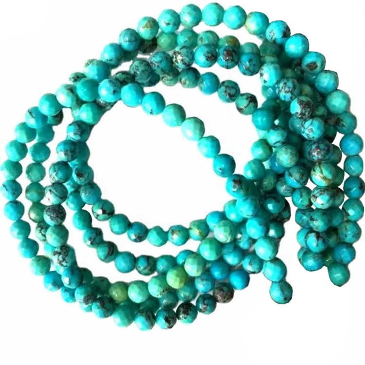 绿松石面位珠子用于珠宝制作 18