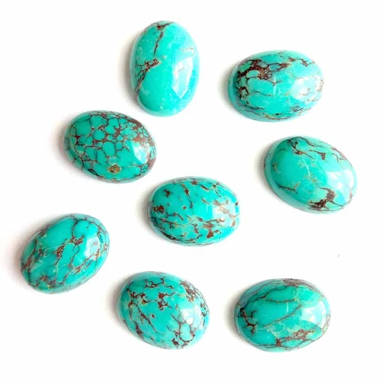 jarang berkualiti tinggi turquoise cabochons perhiasan 1