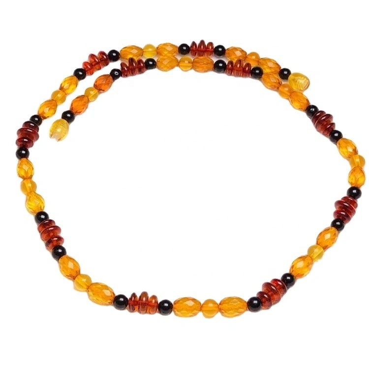 Neuer Stil Höherer Qualität Bernstein Halskette Schmuck 1