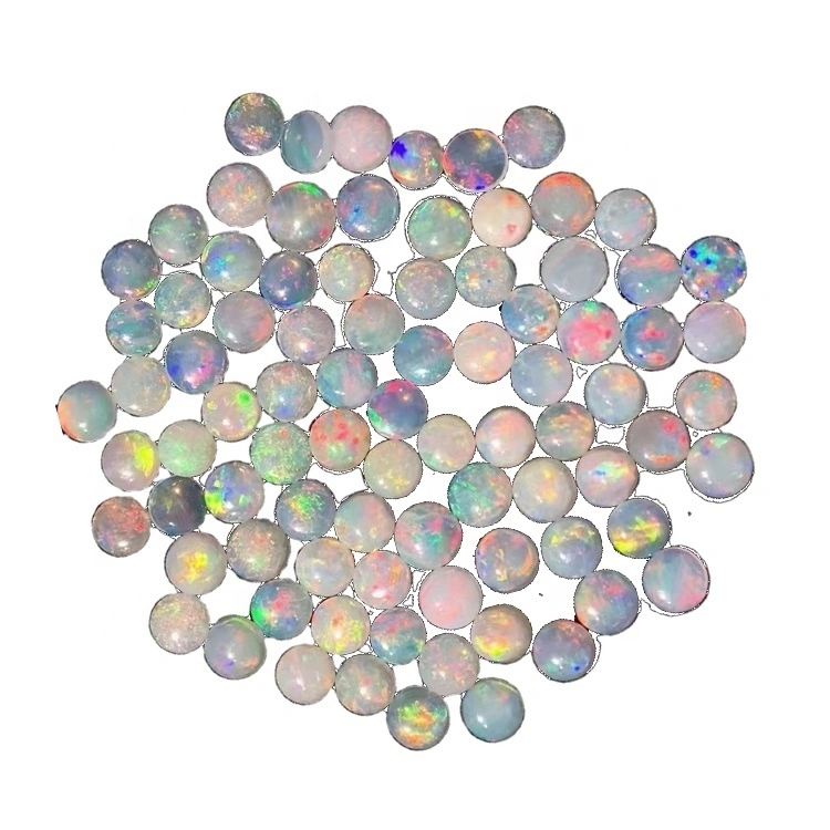 Natural Ethiopian Welo Fire opal oval cabochon jewelry 1