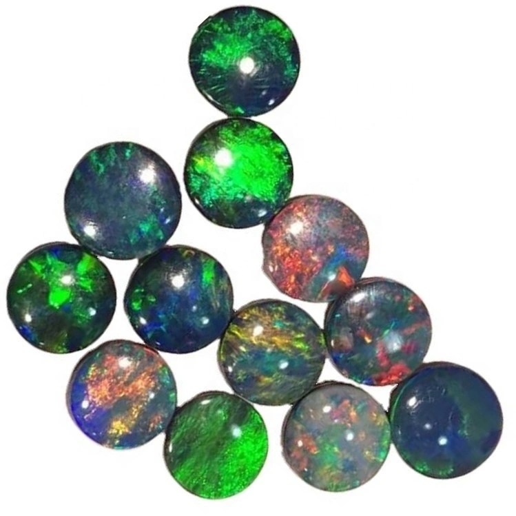 Natura etiopa Opal Cabochon juvelaĵo 1