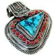 ZH Gems | ការផ្គត់ផ្គង់ pendant turquoise ពិតប្រាកដវាយតម្លៃកំពូល 5