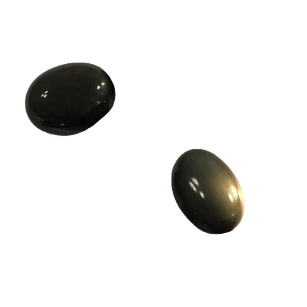 Úžasný prírodný zlatý obsidian drahokam prírodný zlatý obsidiánsky voľný cabochon top kvalita zlatý obsidian 1