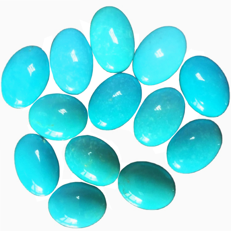 Sleepy Beauty Turquoise Cabs Oval 12x16mm Sasia masive të bëjë me shumicë 15