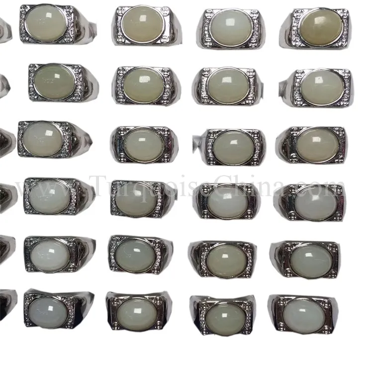 Custom womens turquoise rings professional supplier Manufacturer | ZH Gems 3