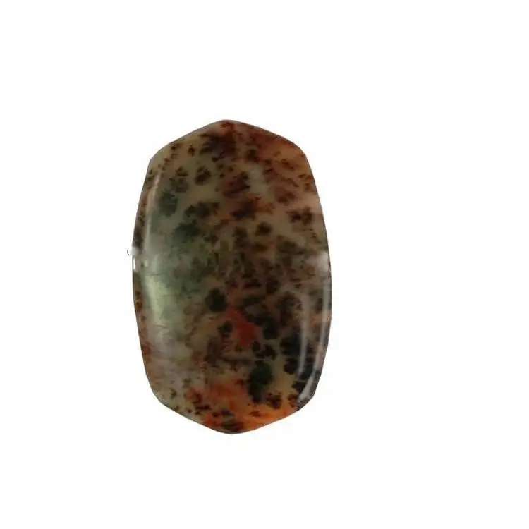 Ghost Phanthom Quartz Oval Capochon-ka Badbaadinta Gemstone ee jilicsan 1