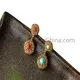 ຜູ້ຜະລິດຕຸ້ມຫູສີຂຽວ turquoise ທີ່ດີທີ່ສຸດ | ZH Gems 3