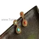 ຜູ້ຜະລິດຕຸ້ມຫູສີຂຽວ turquoise ທີ່ດີທີ່ສຸດ | ZH Gems 5