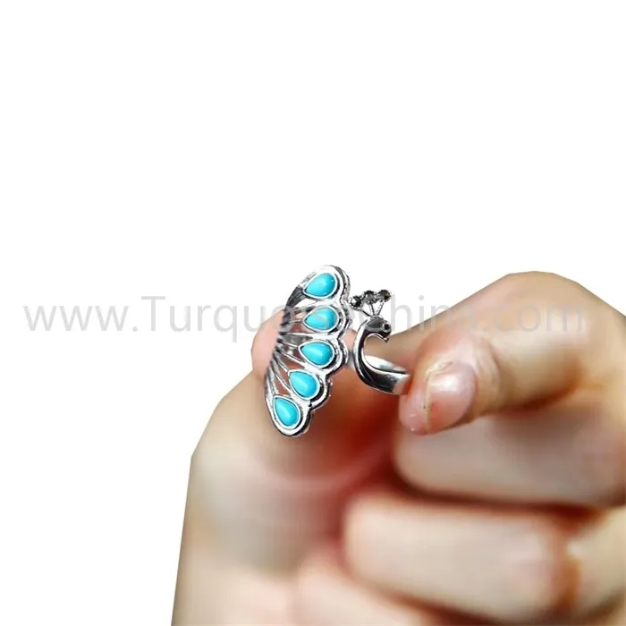 ZH Gems | Top -beoordeelde mans turkoois ringverskaffer 4