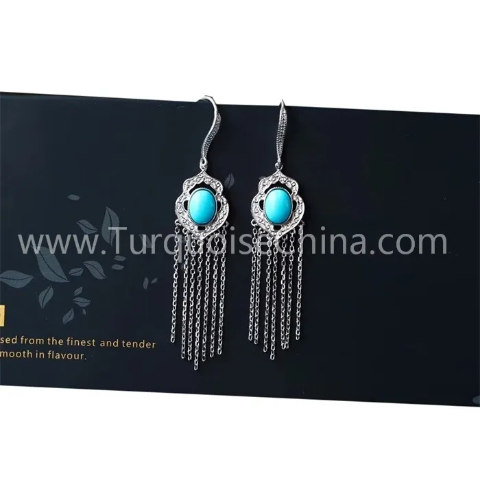 genuine turquoise earrings at Wholesale Prices | ZH Gems 1