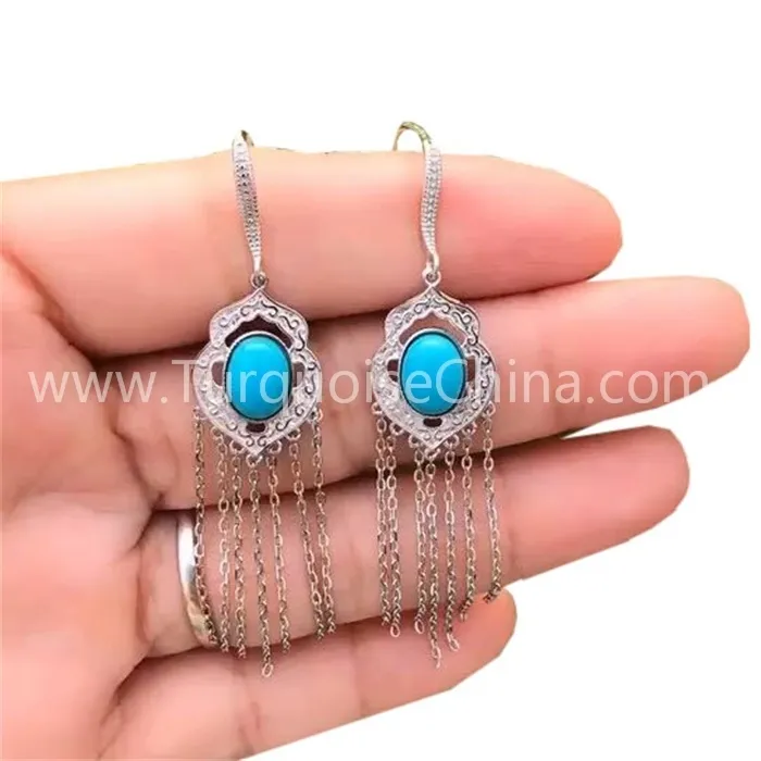 genuine turquoise earrings at Wholesale Prices | ZH Gems 2