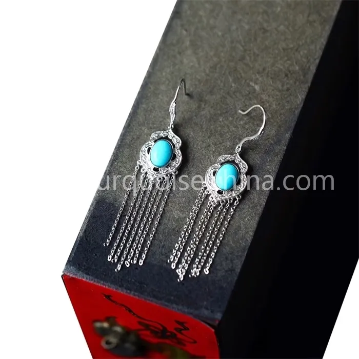 genuine turquoise earrings at Wholesale Prices | ZH Gems 3