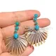 ຕຸ້ມຫູສີຟ້າ turquoise ທີ່ດີທີ່ສຸດຜູ້ສະຫນອງມືອາຊີບ | ZH Gems 2