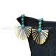 ຕຸ້ມຫູສີຟ້າ turquoise ທີ່ດີທີ່ສຸດຜູ້ສະຫນອງມືອາຊີບ | ZH Gems 4