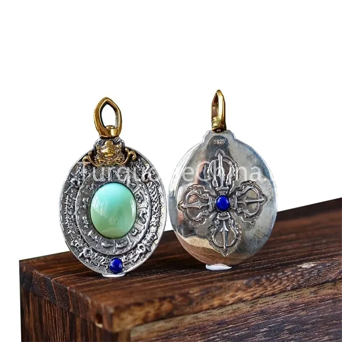 Custom nga talagsaon nga turquoise pendants supplier Manufacturer | ZH Mga Mutya 4