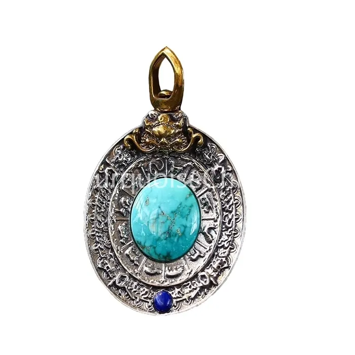 Custom nga talagsaon nga turquoise pendants supplier Manufacturer | ZH Mga Mutya 5