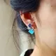 ZH Gems | beautiful turquoise blue earrings supplier 1
