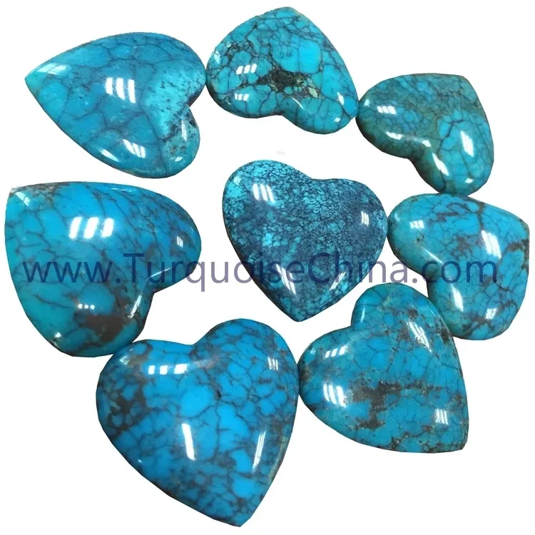 شاندار فيروز دل cabochon قابل اعتماد فراهم ڪرڻ وارو | ZH جواهر 2