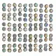 Custom mosaic earrings business Manufacturer | ZH Gems 2