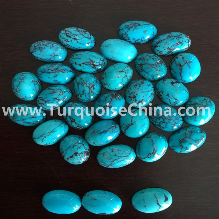 ZH Gems best sleeping beauty turquoise cabochon professional supplier for jewellery making 2