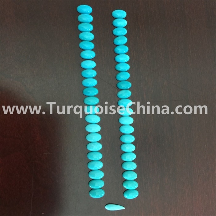 ZH excellent natural sleeping beauty turquoise professional supplier for earings 2