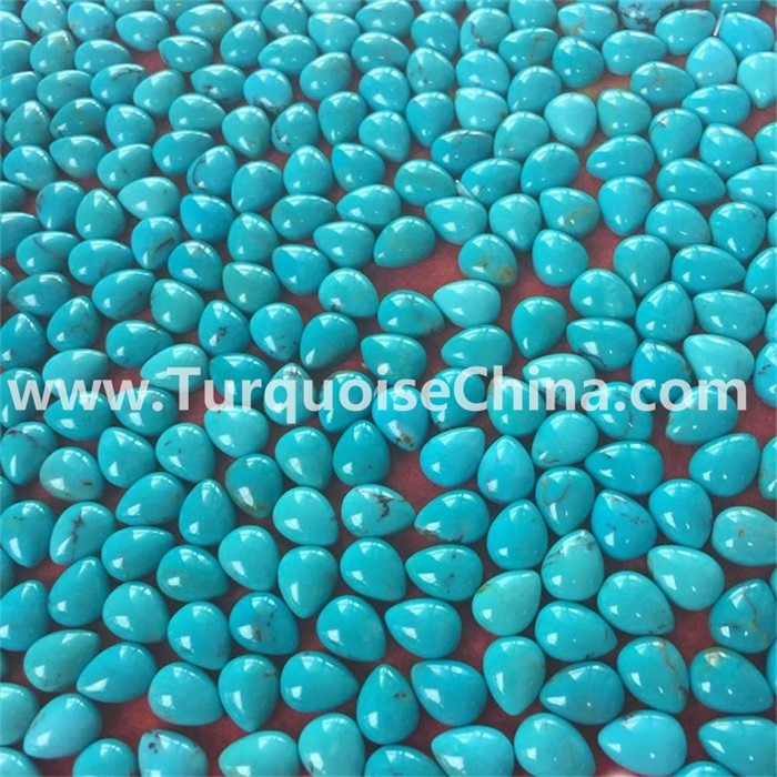 ZH Gems loose turquoise cabochon supply for jewelry 1