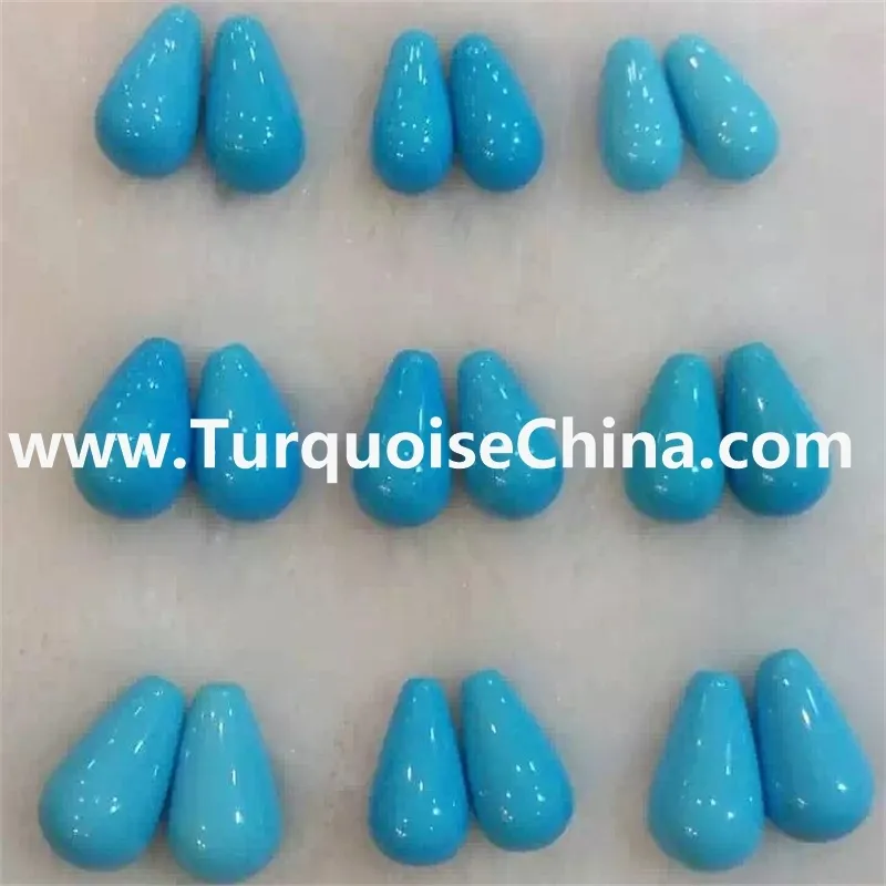 ukunikezwa okuhle kwamatshe ayigugu we-turquoise | ZH Amagugu 1