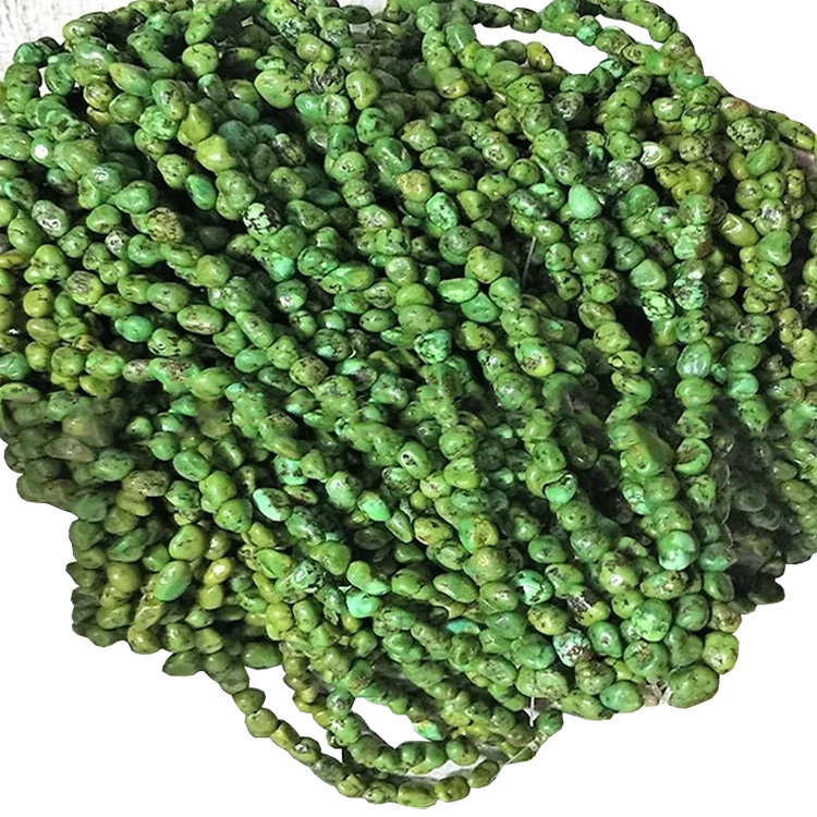 34 inci chip resik manik-manik-manik pirus kerikil biru biru biru 17