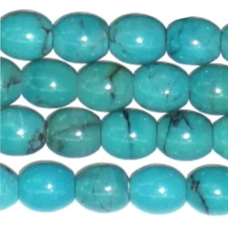 Природни американски тиркизни тапани 10x19-12x23mm 18