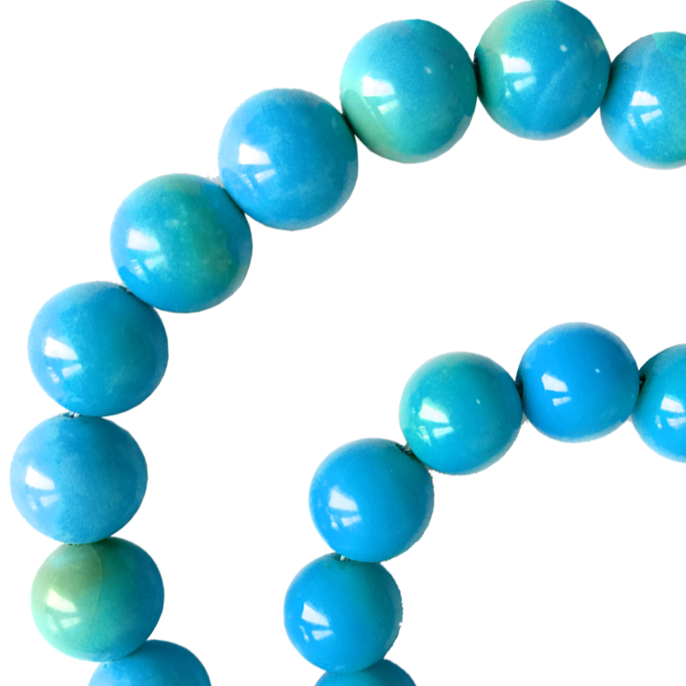 100% yendalo turquoise amaso ubucwebe 18