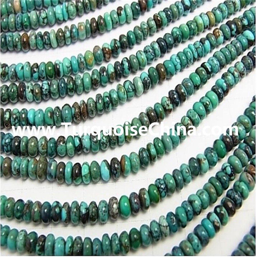 Turkusowe koraliki Rondelle Jewellery & Turquoise Abacus Beads Jewellery 5