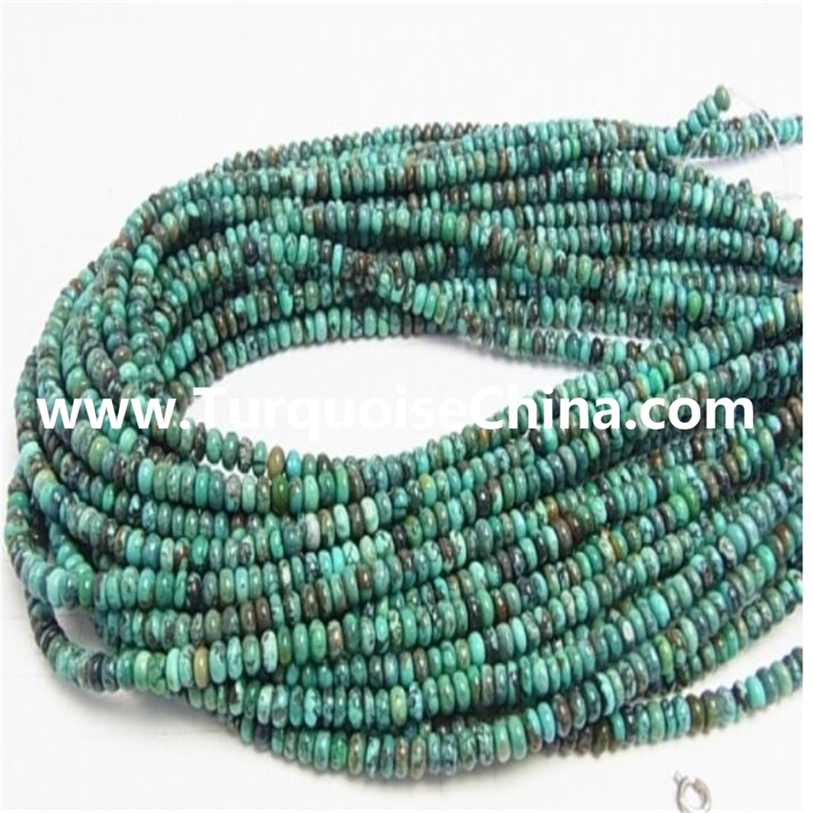 Turquoise Rondelle Beads Bijoux & Turquoise Abacus Beads Bijoux 6