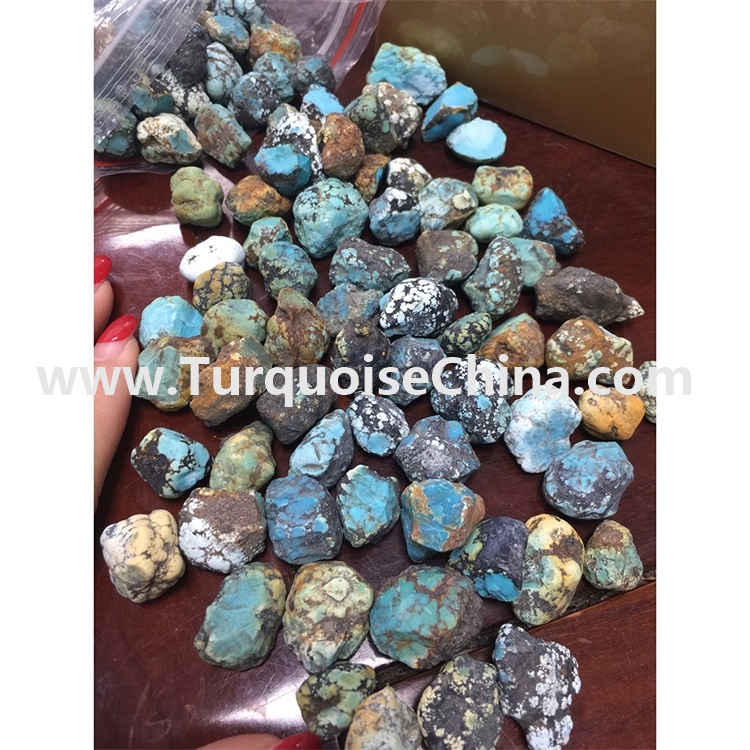 ZH Gems perfect turquoise stone rough reliable supplier for ring 2