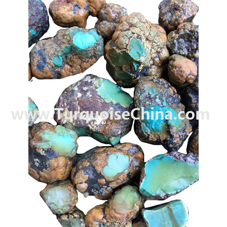 ZH Gems rough turquoise reliable supplier for necklace 3